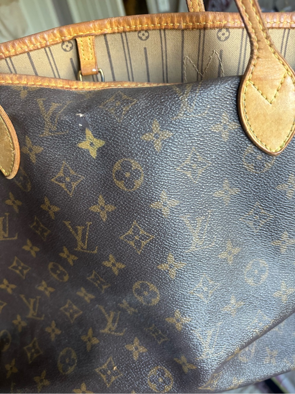 💯 Authentic Louis Vuitton Monogram Neverfull - Picture 9 of 9
